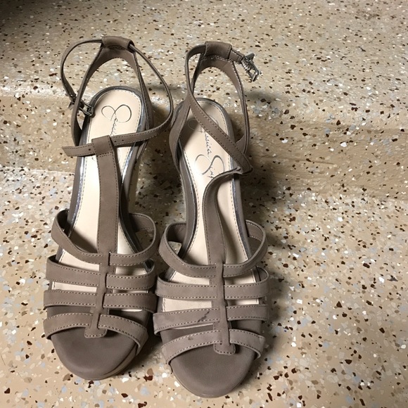 Jessica Simpson wedges