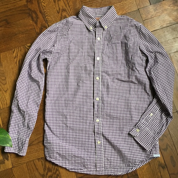 J crew crewcuts Plaid Buttondown Boys - Picture 3 of 4