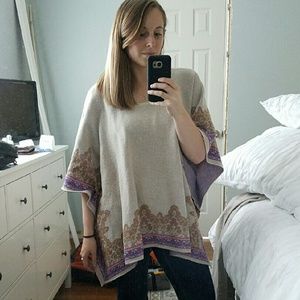 Cozy Knit Poncho