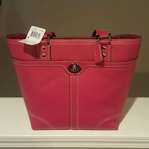 New with tags Dark Pink Coach purse
