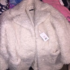 Topshop Jackets & Coats - Topshop Teddy Fur Coat Topshop Jackets & Coats - Topshop Teddy Fur Coat