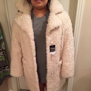 Topshop Jackets & Coats - Topshop Teddy Fur Coat Topshop Jackets & Coats - Topshop Teddy Fur Coat