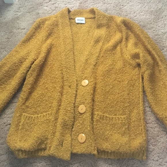 Vintage gold cardigan