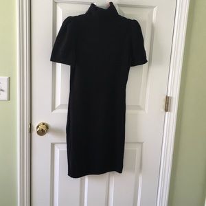 Express black turtleneck dress.
