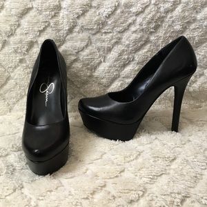 Jessica Simpson Patent Leather Heels. Size 8 1/2