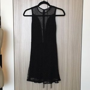 For love and lemons lulu dress small black
