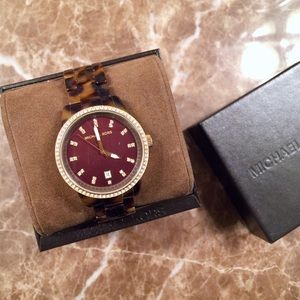 Michael Kors Tortoise watch