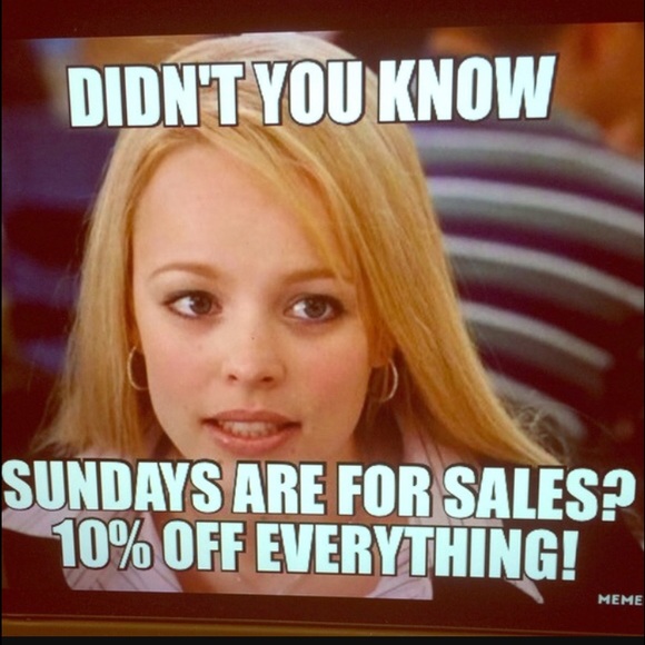 Sunday sale!!!!