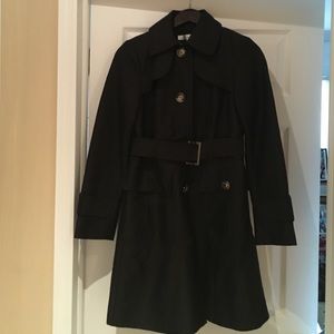 Kenneth Cole belted rain trench