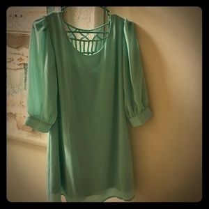 Robbin egg blue dress