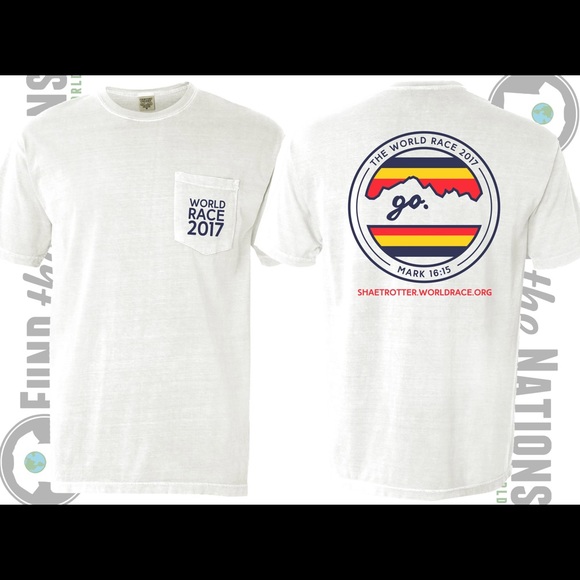 WORLD RACE FUNDRAISING T-SHIRTS - Picture 2 of 3