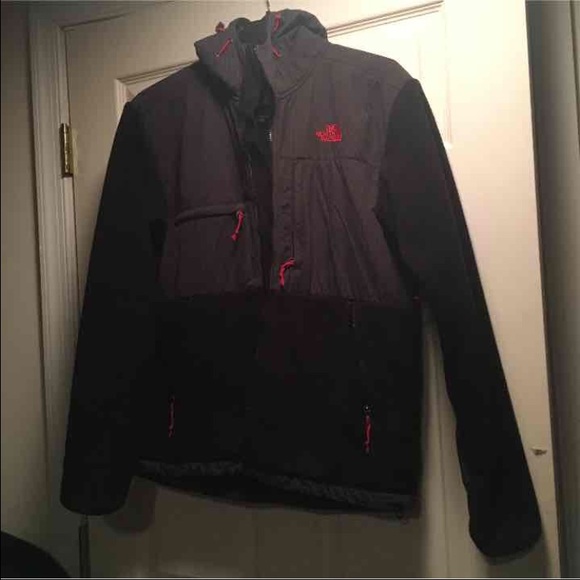 North Face hooded fleece jacket