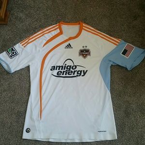 Adidas Houston Dynamo jersey.