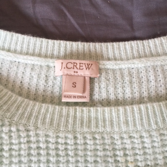 J Crew Waffle Knit Sweater - Picture 2 of 2