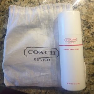 Coach signature fabric cleaner