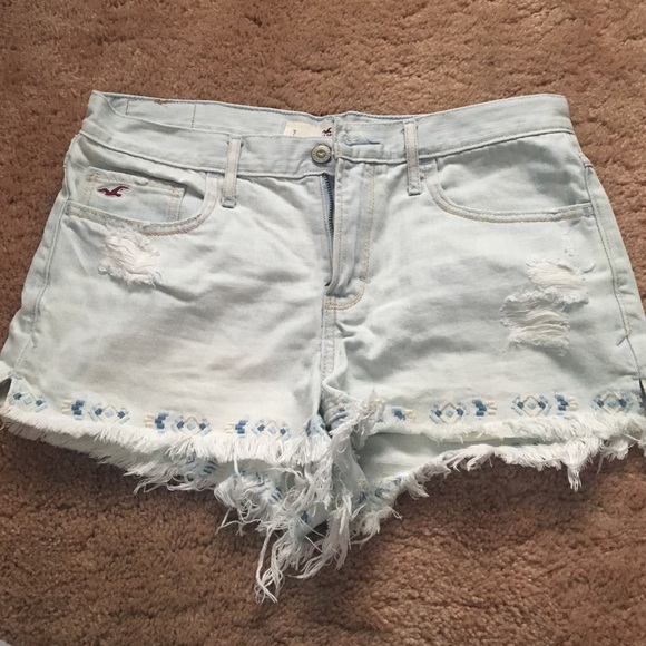 Hollister tribal detailed shorts