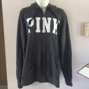 Victoria secrets Pink addition zip up jacket