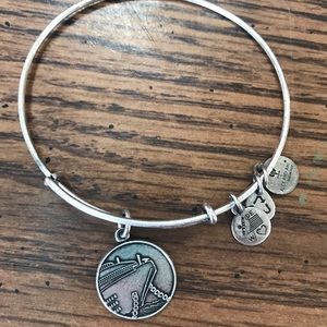 Alex and Ani Cruise Ship Silver Bangle