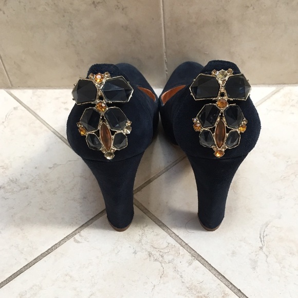 Anthropologie Miss Albright Heels - Size 9 - Picture 3 of 4
