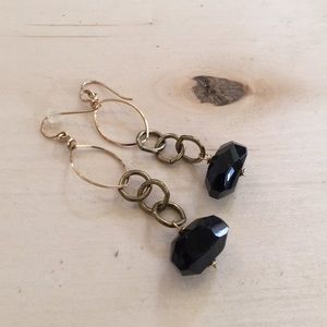 Mark Edge vintage brass chain 14kt gold fill frenc