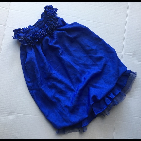 Cobalt blue dress