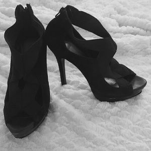 Jessica Simpson Black Sandals Heels