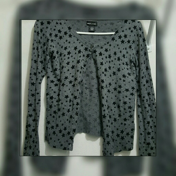 Wet SEAL Star Cardigan