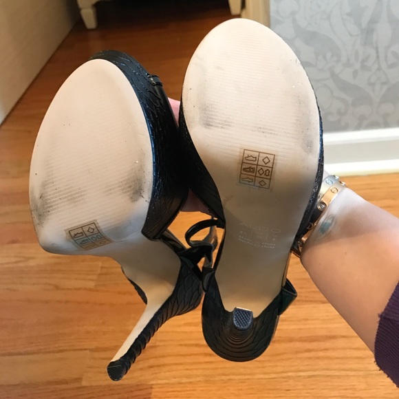 🆕 Aldo Black Heels Gorgeous Never Worn - Picture 4 of 4