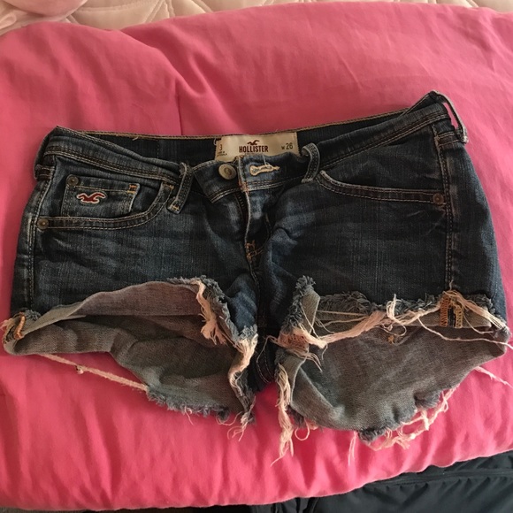 Hollister jean shorts
