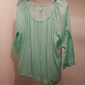 Old Navy Blouse Mint
