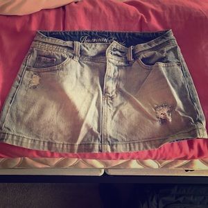 American Eagle jean skirt