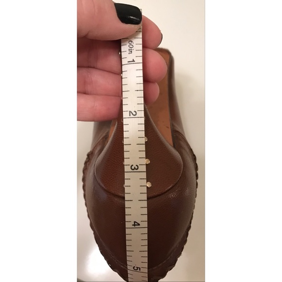 Yves Saint Laurent YSL brown gold Heels - Picture 5 of 5