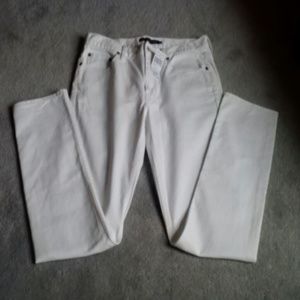 Ralph Lauren Sport white denim jeans