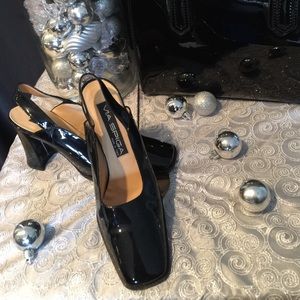 Via Spiga Shoes - VIA SPIGA Genuine Black Patent Leather, Sz 6 1/2. Via Spiga Shoes - VIA SPIGA Genuine Black Patent Leather, Sz 6 1/2.