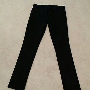 Joe's Jean's 28, black skinny cigarette