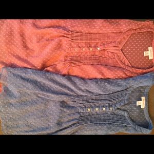 Two gently used maternity tops