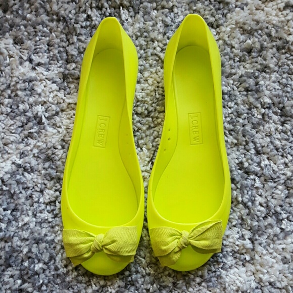 J. Crew rain flats