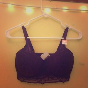 Victoria's Secret Lace Bralette M [D-DD] Push up