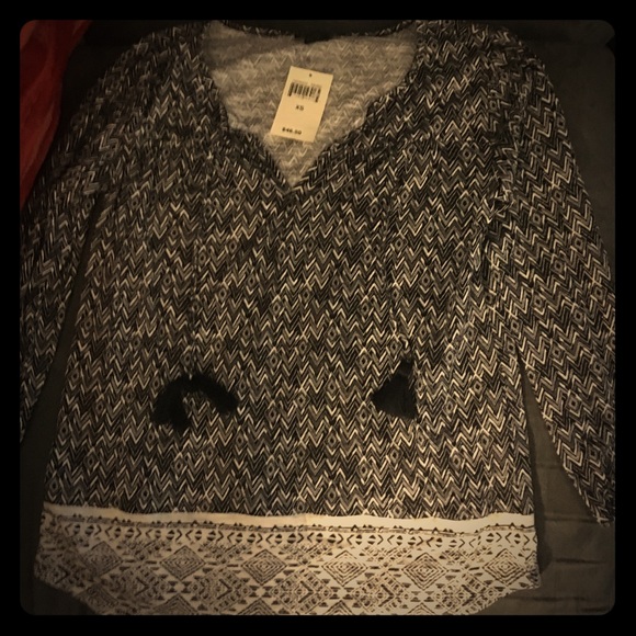 New with tags! Super cute lucky brand blouse