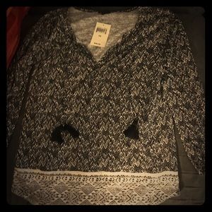 New with tags! Super cute lucky brand blouse