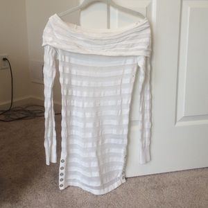 Guess off white sweater