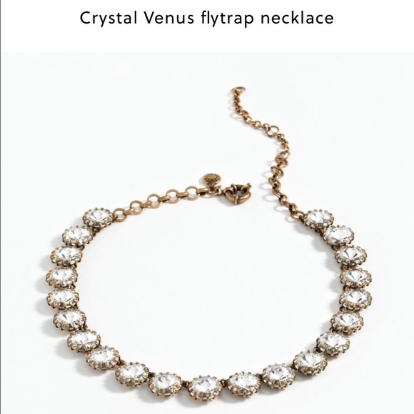 J. Crew crystal necklace!