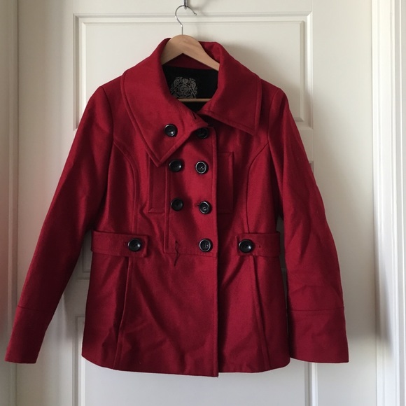 Red Peacoat