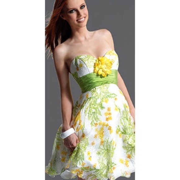 Sherri Hill Floral Dress Prom, Wedding NWT Size 8