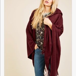 Gorgeous Red Poncho/Cape