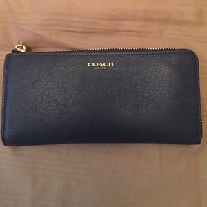 Beautiful Blue Coach Wallet!