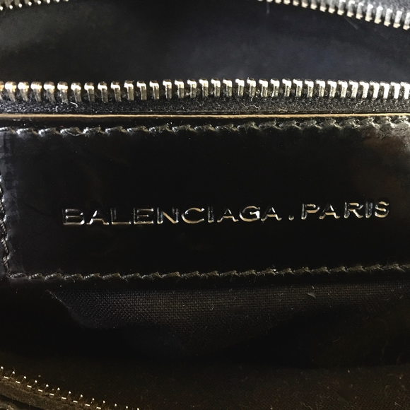 Balenciaga Patent leather bowling bag black - Picture 5 of 7