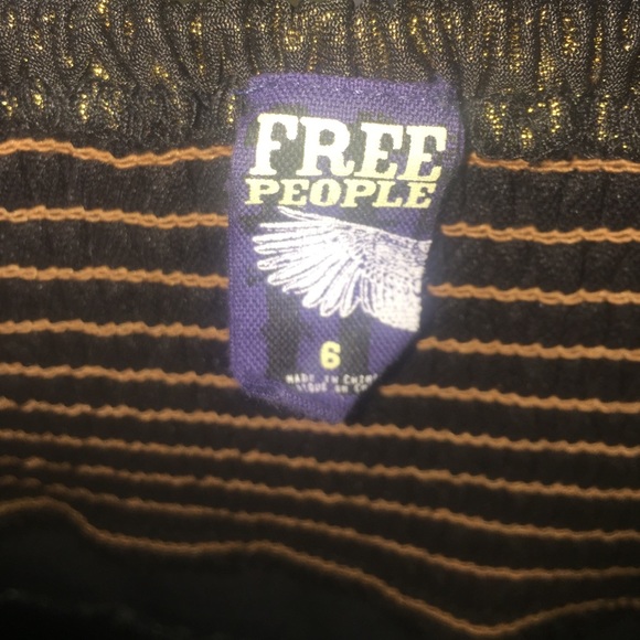 Free People Size 6 Strapless Floral Mini Dress - Picture 4 of 4