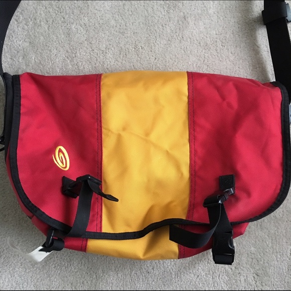 Timbuk2 Large Red and Yellow Messenger Bag