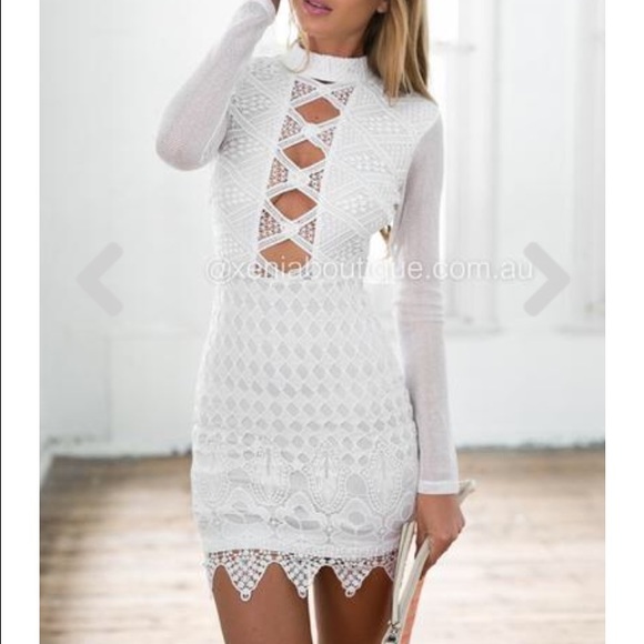 White Xenia dress